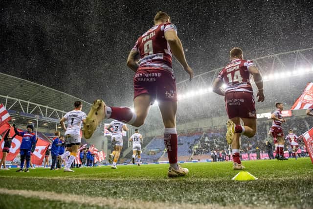Wigan Warriors were defeated by Catalans Dragons