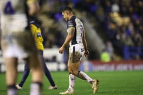 Nu Brown was sent off against Warrington Wolves for head-on-head contact