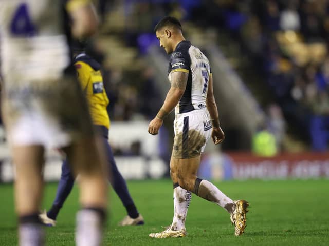Nu Brown was sent off against Warrington Wolves for head-on-head contact
