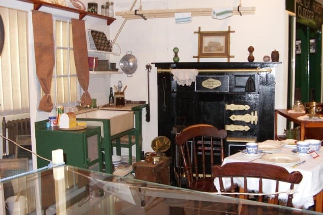 Another glimpse of the Hindley Museum interior