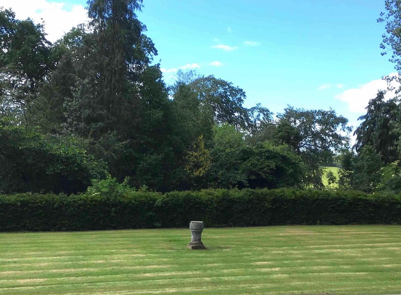 At the time of the Prince's visit, Lanark Community Development Trust had been considering ideas to make the sundial lawn more interesting.