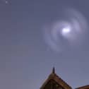 The vortex seen in the skies over Leigh