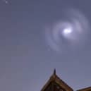 The vortex seen in the skies over Leigh