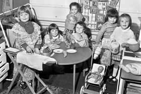 Orrell Holgate infants in 1977