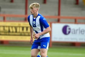 Jack Rogers played the closing stages of the friendly at Accrington on Saturday