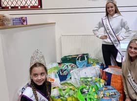 Erin and Ruby Cunliffe and their friend Lexi Smith have made a large donation to The Brick