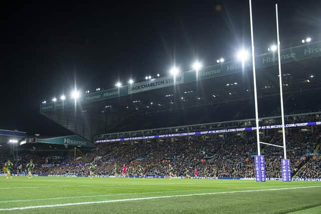 Elland Road hosted last year's mouthwatering RLWC semi-final clash between Australia and New Zealand