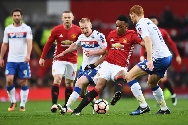 After producing a 2-0 victory over Nottingham Forest in the third round, Wigan were rewarded with a trip to Old Trafford to face Manchester United. 

It proved to be a straightforward win in the end for the home side, with Marouane Fellaini, Chris Smalling, Henrikh Mkhitaryan and Bastian Schweinsteiger all scoring in a 4-0 win.