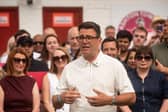 Andy Burnham the morning after winning the Makerfield by-election