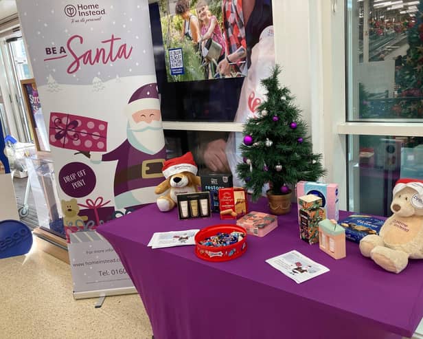 Home Instead Wigan’s Be a Santa Collection at Tesco