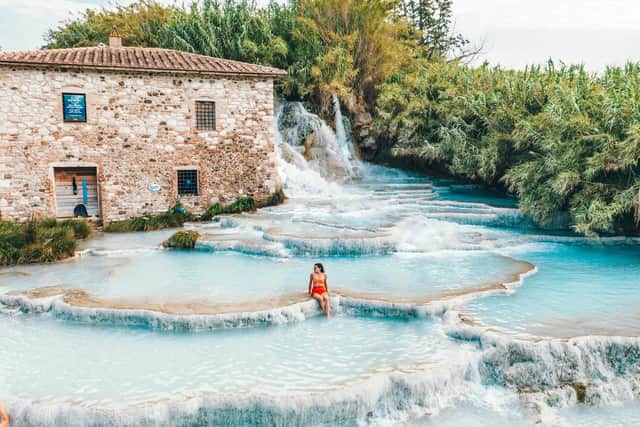 Geothermal well-being with natural hot springs in Tuscany