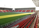 Leigh Sports Village Stadium.