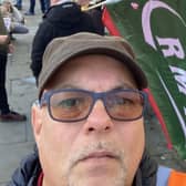 RMT union member, Steve Shaw.
