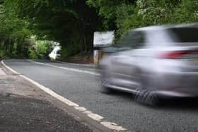 Chorley Road at Worthington near to where the crash took place