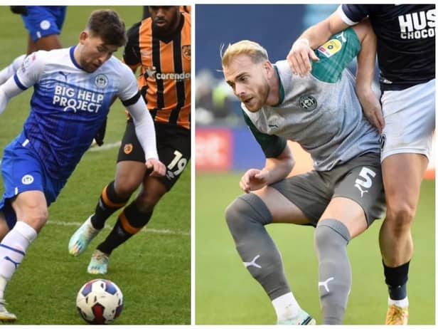 Callum Lang and Jack Whatmough are injury doubts ahead of the trip to Burnley