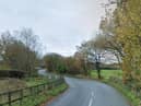 An Audi A1 was travelling along Cobbs Brow Lane when it left the road and collided with a tree (Credit: Google)