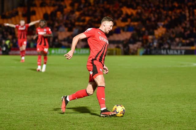 Charlie Wyke featured from the bench and scored his seventh goal in the 3-2 defeat to Port Vale