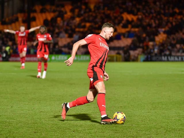 Charlie Wyke featured from the bench and scored his seventh goal in the 3-2 defeat to Port Vale