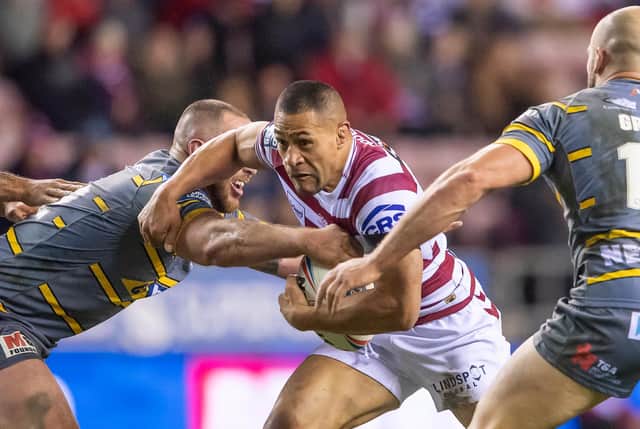 Wigan Warriors take on Hull FC this evening