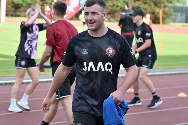 Harry Smith was among the players to enjoy the session at Robin Park.