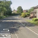 The motorcycle collided with a fence post on Hall Lane in Aspull