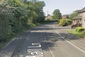 The motorcycle collided with a fence post on Hall Lane in Aspull