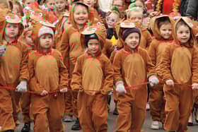 The Frost Festival parade.