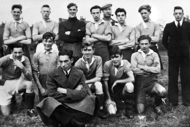 A Shevington football team in 1947.