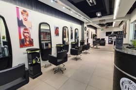 The spacious salon at Head Turners in Wigan's Grand Arcade