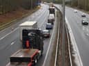 The M6 at Orrell
