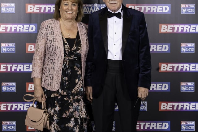Wigan chairman Ian Lenagan was at the awards.