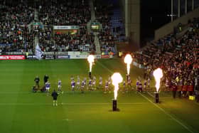 Wigan Warriors welcome Wakefield Trinity to the DW Stadium