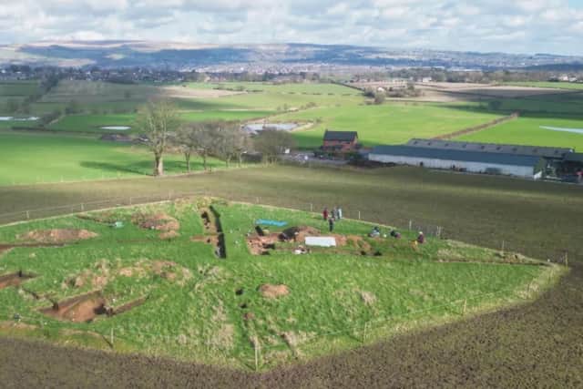 The circular monument found on the outskirts of Aspull