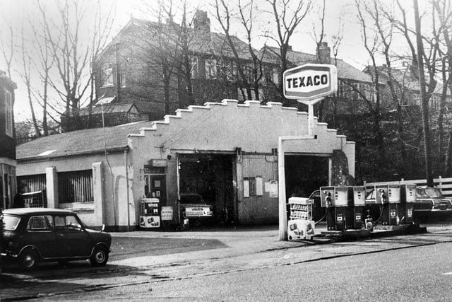 Prospect garage on Wigan Road, Standish, in 1970.