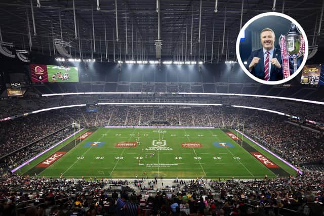 Wigan Warriors and Warrington Wolves are heading to Las Vegas in 2025