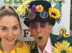 A flashback to last year's summer party at the Spinning Gate shopping centre
