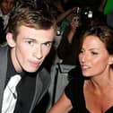 Luke Marsden with Davina McCall