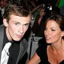 Luke Marsden with Davina McCall