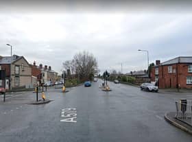 The crash happened at the junction of Atherleigh Way and Kirkhall Lane. Pic: Google Street View