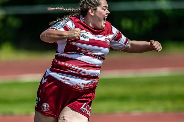 Wigan Warriors Women finished the Challenge Cup group stages with a victory over Salford (Credit: Bryan Fowler)