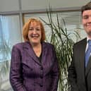 Yvonne Forvague and William Smith
