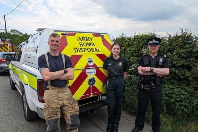 Emergency services thanked residents for their co-operation