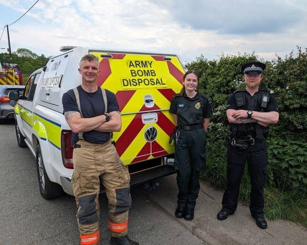 Emergency services thanked residents for their co-operation
