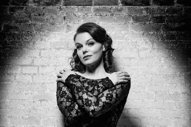 Faye Brookes as Roxie Hart in Chicago (Credit: Matt Crockett)