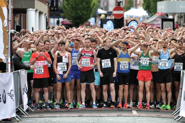 The Wigan 10k usually starts on Market Street