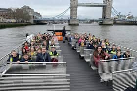 Boat cruise along the thames
