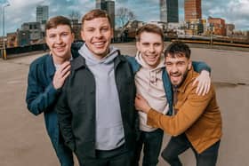 Left to right: Sam Birchall - Lead Guitar, Ollie Anglesea - Lead Vocals / rhythm Guitar, Matthew Johnson - Bass, Dave Gomersall - Drums