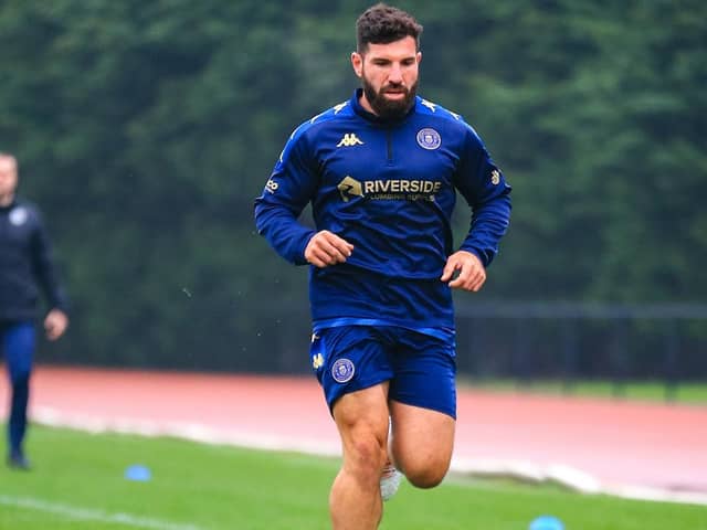 Abbas Miski has returned to Robin Park Arena for pre-season training