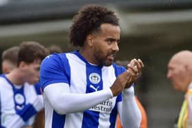 Tom Huddlestone made a surprise appearance for Latics at Fylde on Saturday