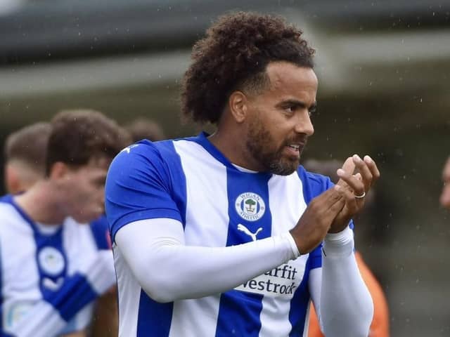 Tom Huddlestone made a surprise appearance for Latics at Fylde on Saturday